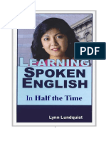 Learning Spoken English in Half The Time by Lundquist Lynn