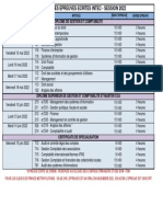 Calendrier Des Ã©preuves Ã©crites 2022