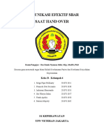 (Kel. 1) Komunikasi Efektif Handover Dengan Metode Sbar