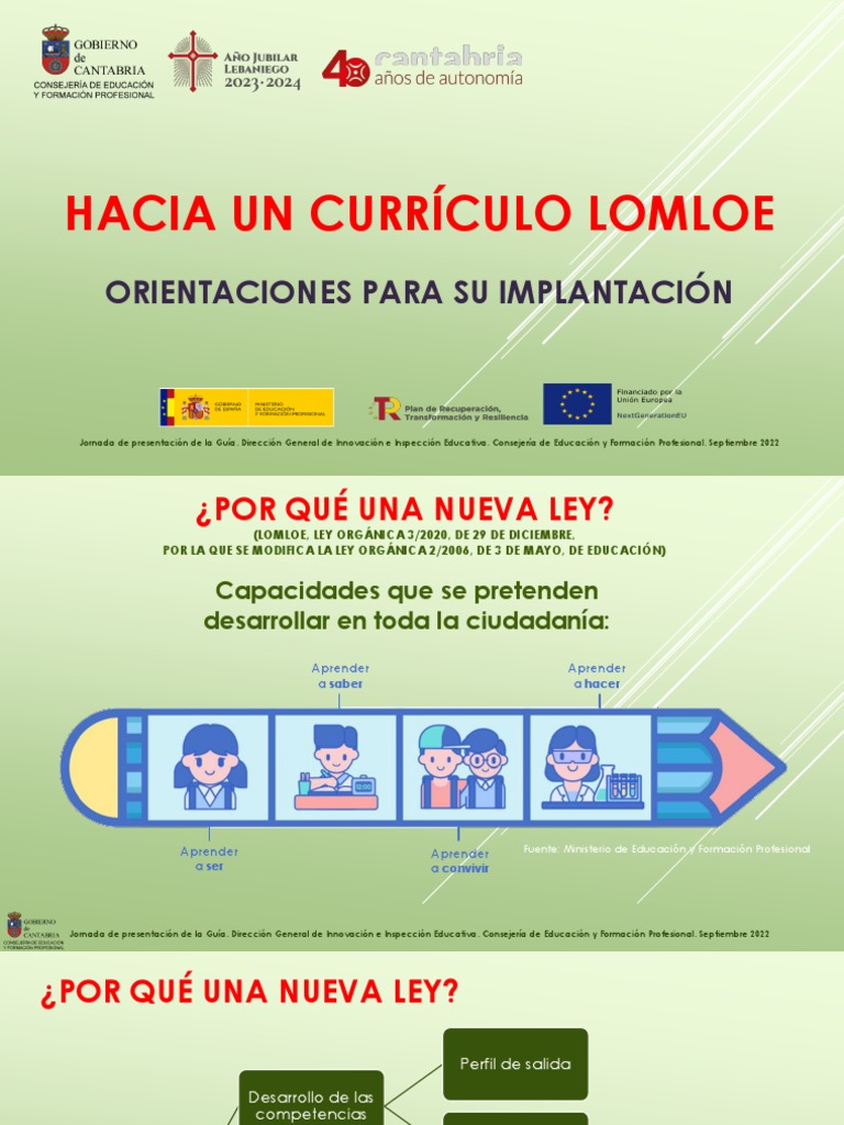 HACIA UN CURRÍCULO LOMLOE - V6.1 - Secundaria | PDF | Plan de estudios ...