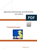 Advance Financial Accounting (Lecture 01)