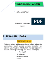 Tekanan Udara dan Faktor yang Mempengaruhinya