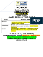 Re-Jee (M+a) - Nurture-1 To 4 - Act-1 25-09-22