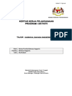 Kertas Cadangan Pelaksanaan Aktiviti Panitia Bi 2022