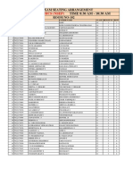 Iapt (Nsep, Nsec, Nseb, Nsejs Exam Seating Plan