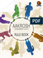 Aakrosh 2022-23 RULE BOOK