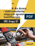 Poradnik Dla Dozoru I Elektromonterow Zdajacych Egzamin Kwalifikacyjny URE Grupy G1