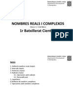 Nombres Reals I Complexos