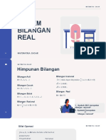 Sistem Bilangan Real