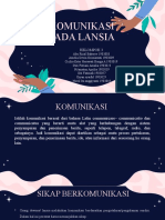 Komunikasi Pada Lansia Kel 3