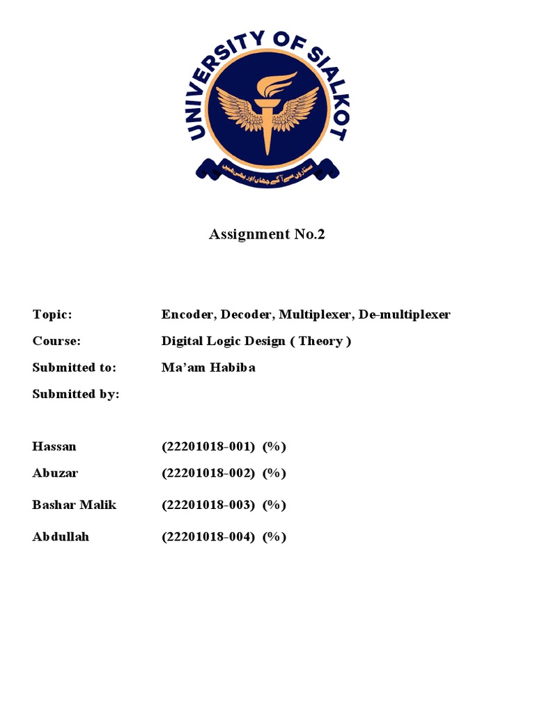 Digital Logic: Encoders & Decoders Guide | PDF | Logic Gate ...