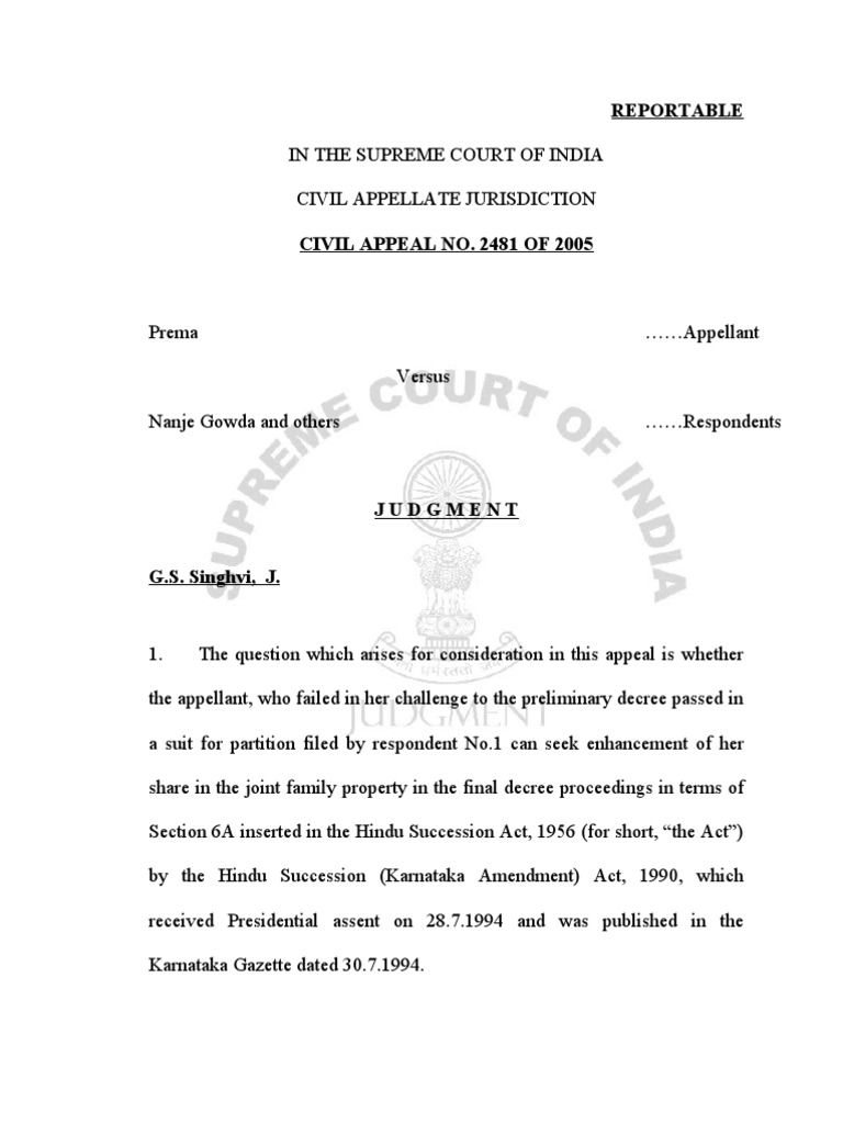 Partition Suit Preliminary Decree Can Be ReViewed by Court When There