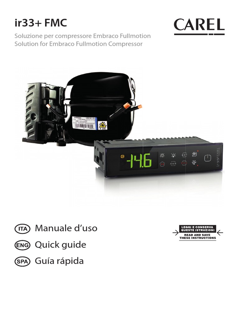 Ir33+ FMC: Manuale D'uso Quick Guide Guía Rápida | PDF