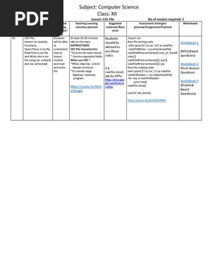 12. CS-12-File Handling (CSV File)
