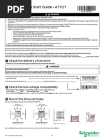 Schneider Electric Altivar 21 Quick Start