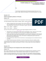 Chapter-14 Environmental Chemistry