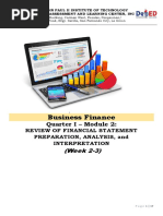 Business Finance Module Week 2 3