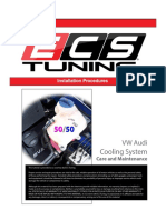 VW Audi Coolant System Problems