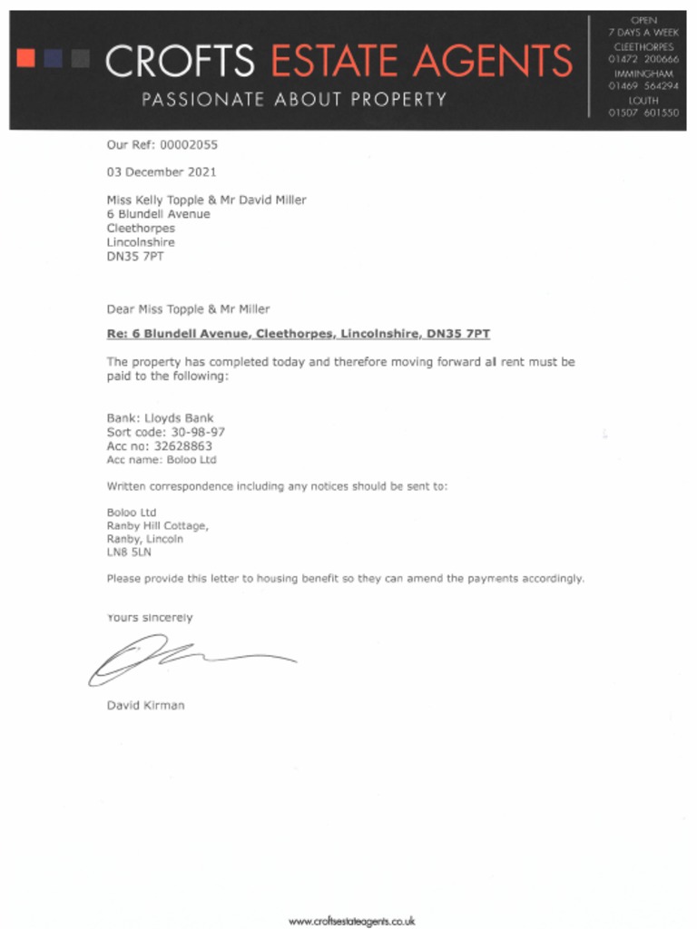 6 Blundell Avenue Rent Authority PDF