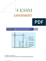 f4 KSSM Experiment