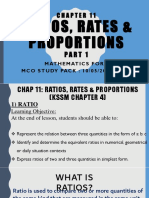 Ratios Rates Proportions Part 1