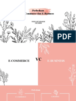 Perbedaan E-Commerce dan E-Business dalam