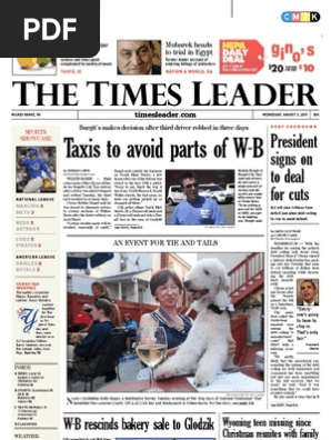 دبدوب باندا Times Leader 08-03-2011 | PDF | Hosni Mubarak | September 11 Attacks دبدوب باندا دبدوب باندا Times Leader 08-03-2011 | PDF | Hosni Mubarak | September 11 Attacks دبدوب باندا