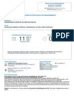 Protocolo de requerimento BPC