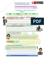 Evaluación Diagnóstica Educación para El Trabajo - Vi Ciclo