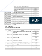 Contoh Rundown Acara Fortasi 22-23