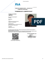 Carnet de Postulante Ala