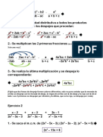 Ejercicios Matemáticas