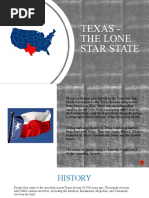 Texas - The Lone Star State