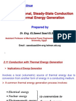 Chapter 2 B, Stedy State 1-D With Heat Generation