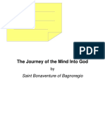 Bonaventure Journey of The Mind Into God