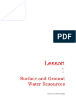 m1l01 - Surface and Ground Water Resources - 2