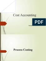 Factory Overhead Costing and Control