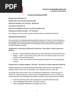 Umcdmt-15-1 Portfolio Assessment Brief