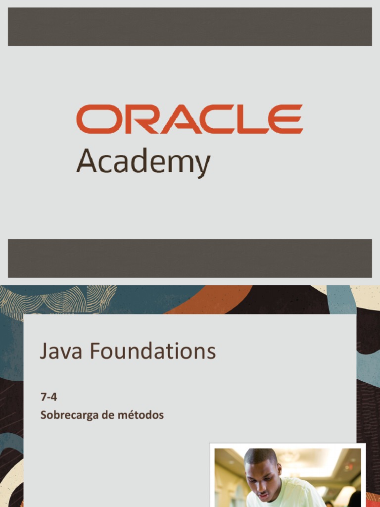 JFo 7 4 Sobrecarga de Métodos | PDF | Constructor (Programación ...