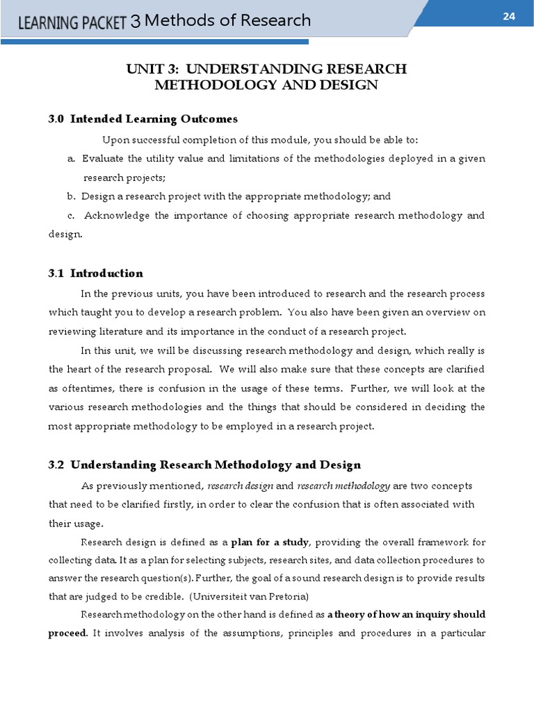 LP3 - Unit3 - GE10-Methods of Research | PDF | Quantitative Research ...