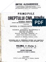 Principiile Dretului Civil Roman-Dimitrie Alexandresco