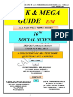 10th Social Science Full Guide by Sai K and Mega Guide - English Medium