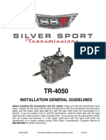 Installation Guidelines for TR-4050 Transmission