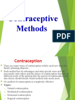 Lecture 8 Contraceptive Methods