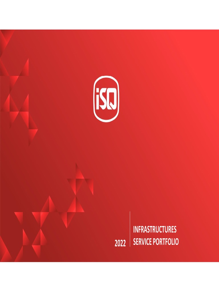 ISQ Infrastructures Services | PDF | Quality Assurance | Safety