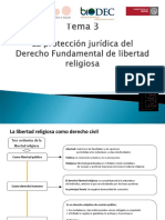 T3. La Protección Jurídica Del Derecho de Libertad Religiosa