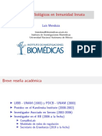 7 Sistemas Biológicos en Inmunidad Innata - Dr. L Mendoza