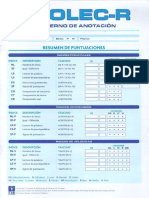 PROLEC-R Cuaderno de Anotaciones