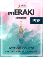 Meraki Inter-School Fest Guide