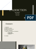 L'Addiction: Projet Réalisé Par